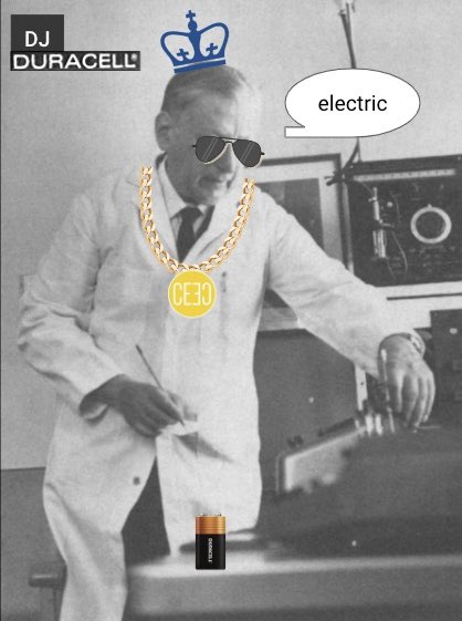 Gave a flash talk on Sam Ruben yesterday, AKA DJ Duracell