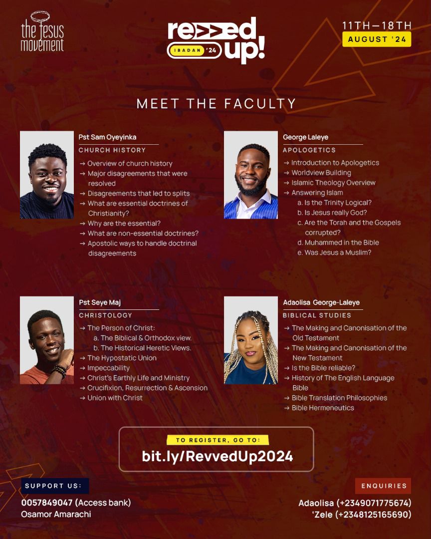 ItsUncleGeorgie's tweet photo. We're getting ready for an experience of a lifetime at Revved Up 2024!
Please, register if you haven't, pray for us whenever you remember us, and give to us, if you can. God bless you!
SDG! https://t.co/wzwczDQn39