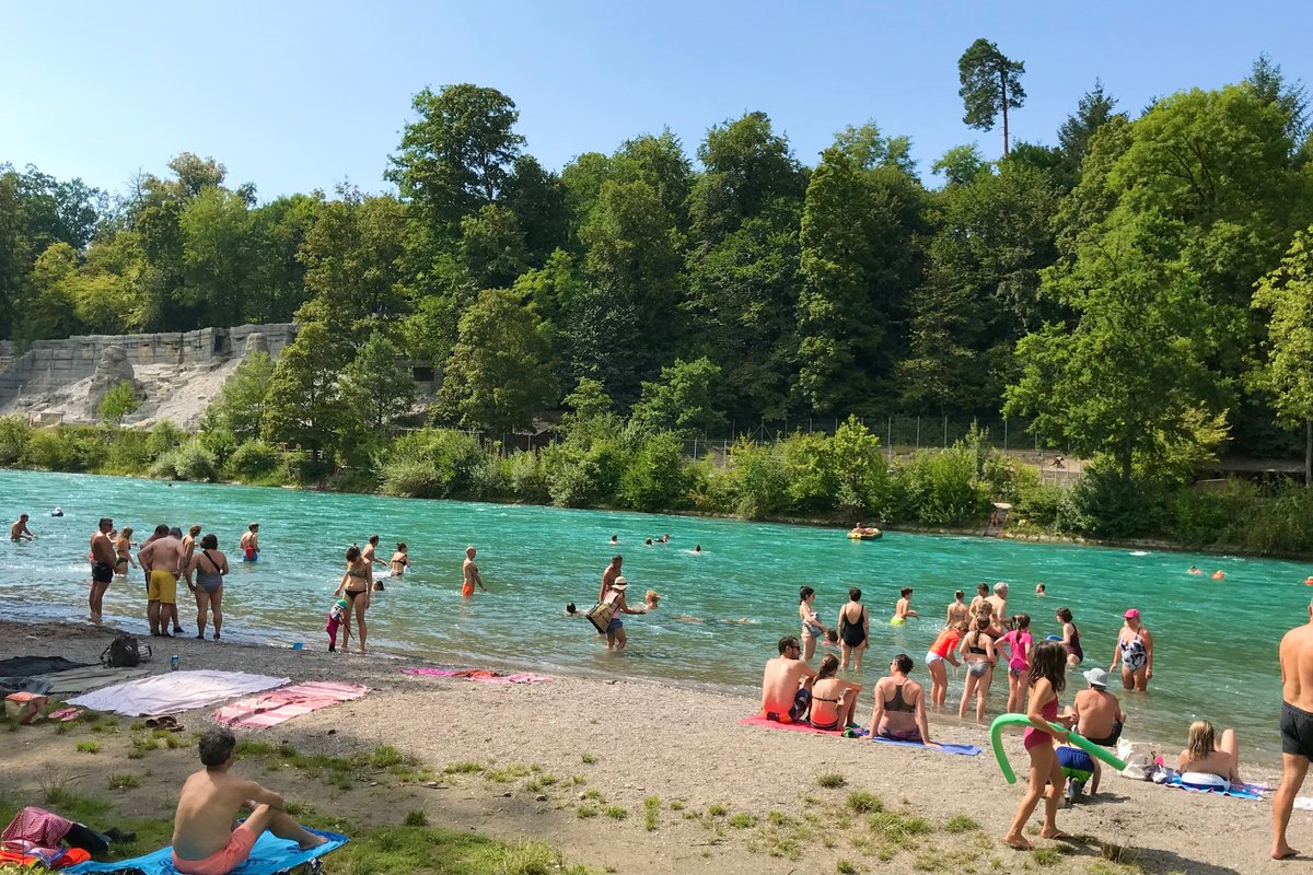 La qualità dell’acqua di fiumi e laghi svizzeri è così buona da consentire la balneazione? La collaborazione tra Confederazione, Cantoni e Agenzia europea dell’ambiente rende possibile un confronto tra i Paesi europei: bit.ly/4bXSlKH