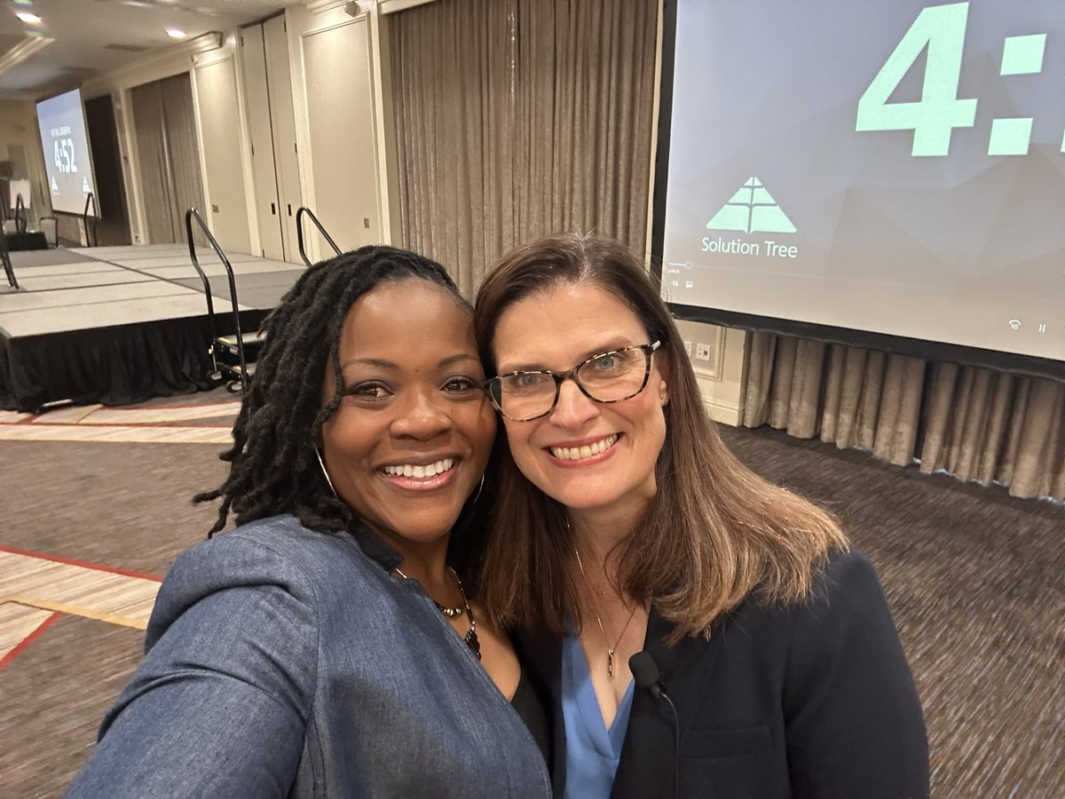 AnisaBusby's tweet photo. We are on fire! Excited to get the learning day started! @SolutionTree @jeeneemarie @SSchuhl https://t.co/7osmAo8VtH