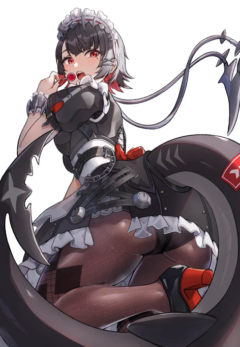 ヒレは触らせてくれないけど、は見せてくれるエレンちゃん  #ゼンゼロ