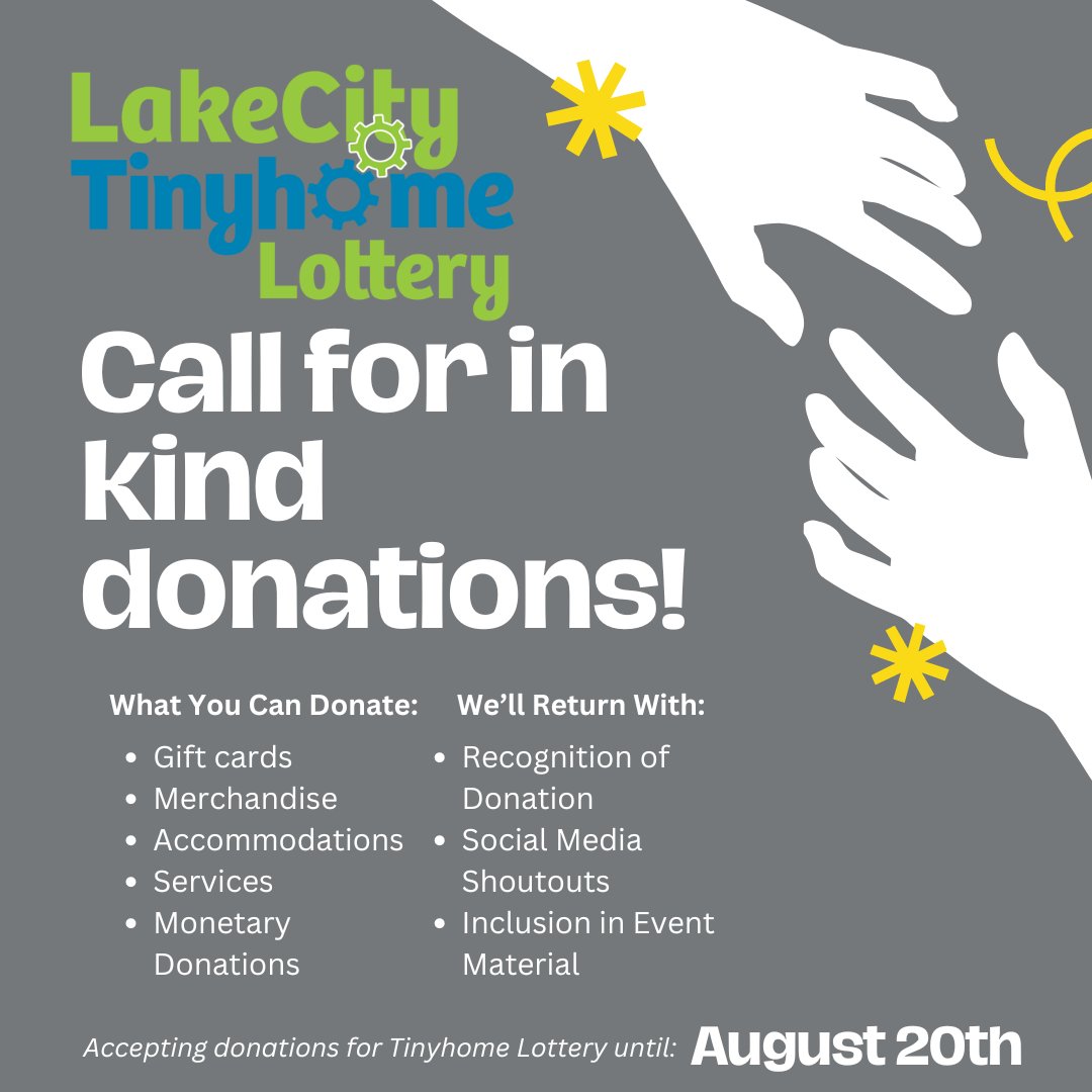LakeCity Works (@lakecityworks) on Twitter photo Do you have a business or product you're looking to market to the community? Do you want to support a great local cause? Here's your chance to do both!
If you're interested please contact the following:
Info@lakecityworks.ca
902-465-5000 ext 108 Do you have a business or product you're looking to market to the community? Do you want to support a great local cause? Here's your chance to do both!
If you're interested please contact the following:
Info@lakecityworks.ca
902-465-5000 ext 108