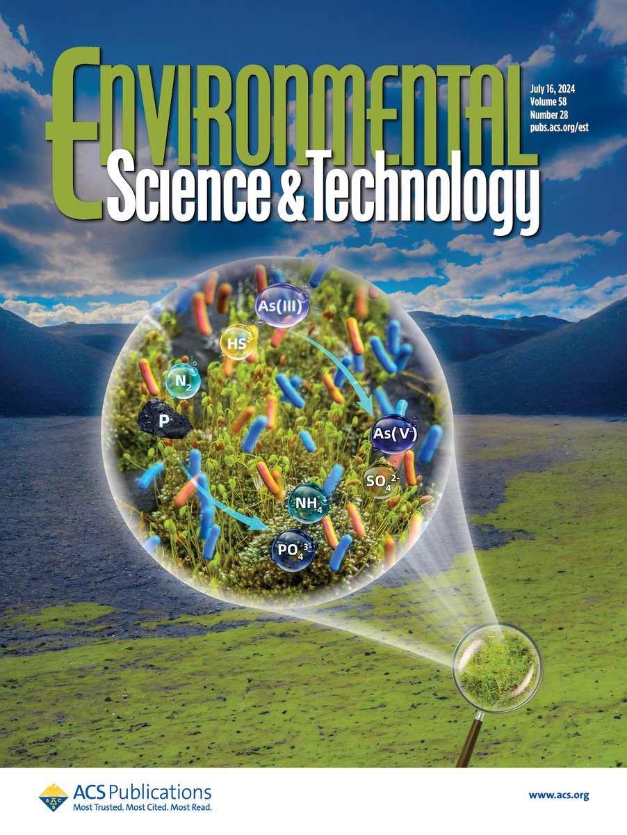EnvSciTech's tweet photo. In the latest issue of ES&T: Sulfur and arsenic oxidizing bacteria promote #biocrust formation, which facilitates the reclamation of degraded #MineTailings.
Read the full story here 👉 https://t.co/pk955pm94D https://t.co/JXLjOPxnn6