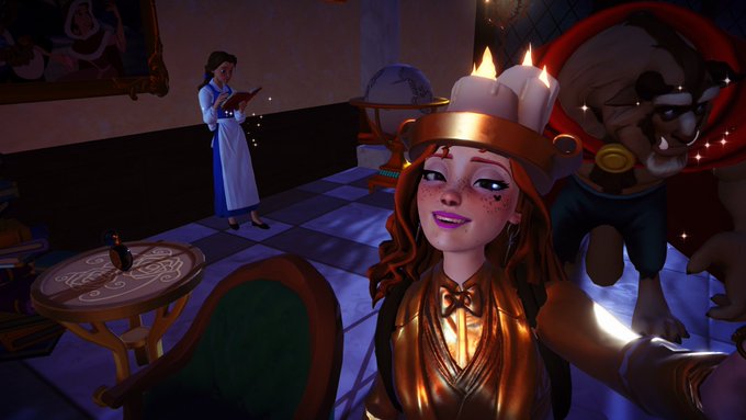 Guys I did it I unlocked The Beast and Belle 🥹💜✨ https://t.co/h1dJI4MkJG