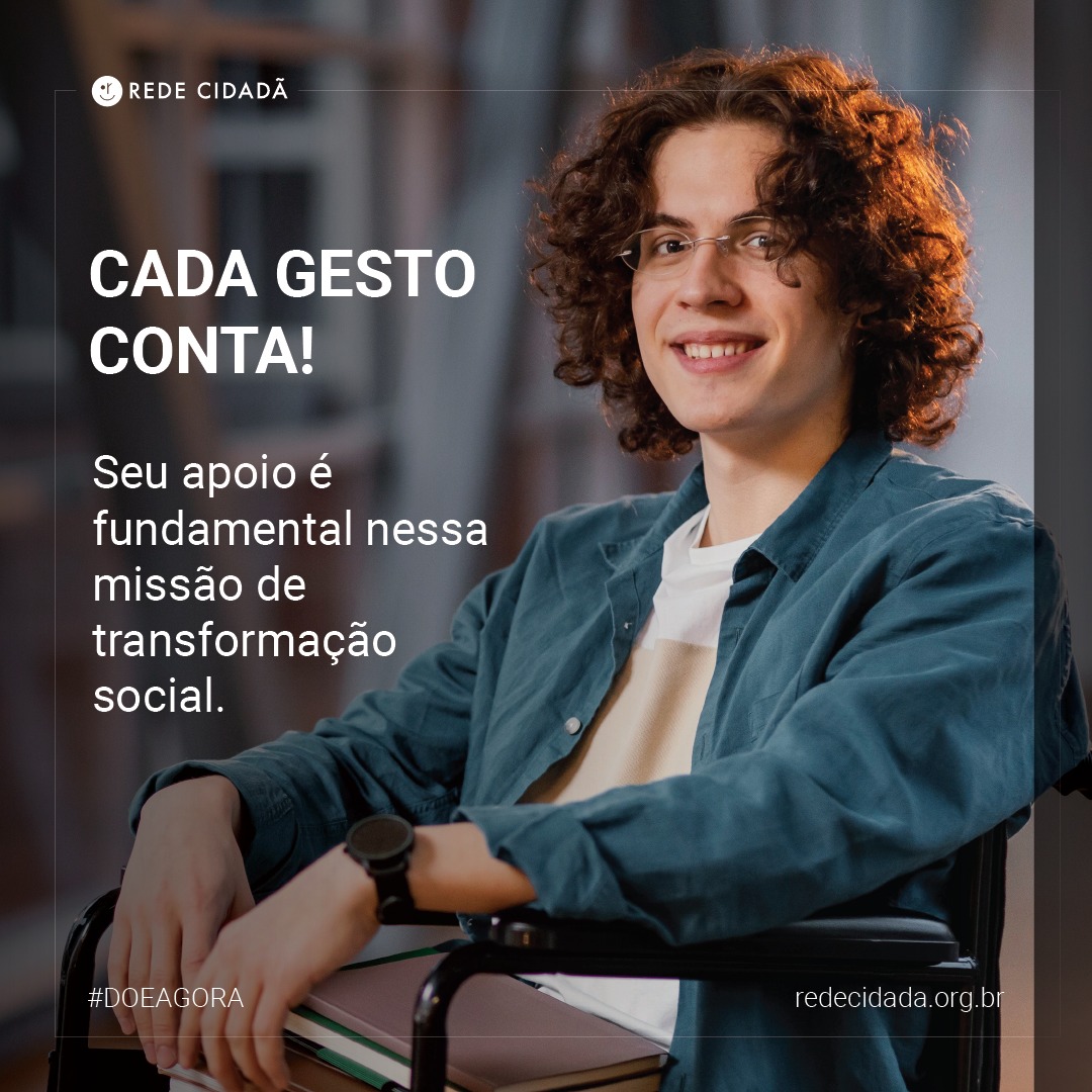 Sua doação significa uma oportunidade para pessoas em vulnerabilidade social. Você pode doar por meio da nossa plataforma de doações: redecidada.apoiar.co .
Você também pode doar via Pix pelo e-mail querodoar@redecidada.org.br 💙💙💙