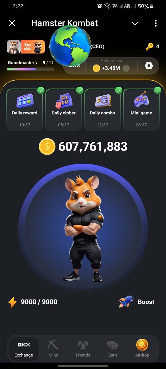 idolo_Adio's tweet photo. If you have 4 key🔑 drop screenshot in comments.
Today #Hmaster daily combo July 23th
Follow,Like,Repost❤️
#Hamsterkombat #Catizen #HamsterCEO #PIXELVERSE #memeficombo https://t.co/JkWagV1pGY