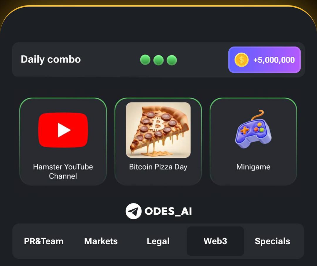 idolo_Adio's tweet photo. If you have 4 key🔑 drop screenshot in comments.
Today #Hmaster daily combo July 23th
Follow,Like,Repost❤️
#Hamsterkombat #Catizen #HamsterCEO #PIXELVERSE #memeficombo https://t.co/JkWagV1pGY