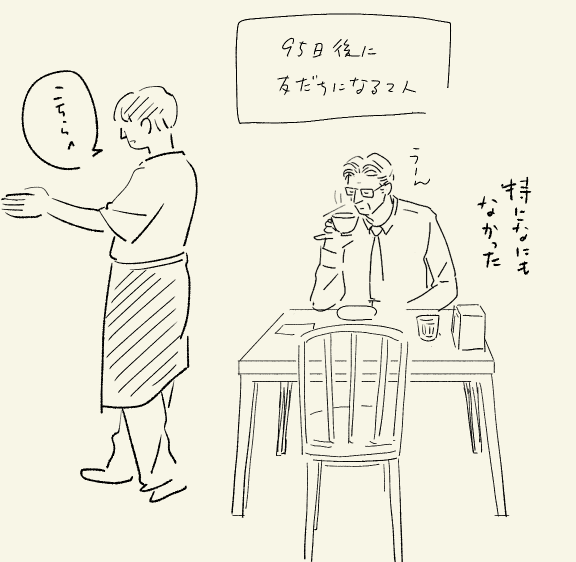 -95day で友だちになる2人 