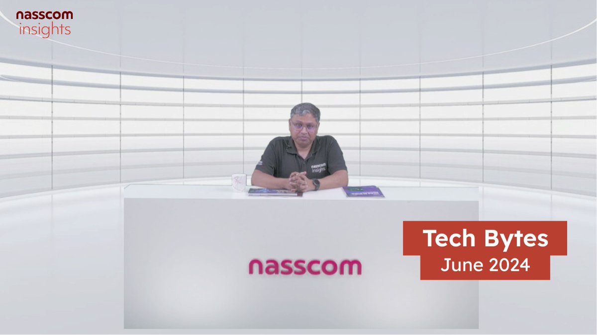 NasscomR's tweet image. #NewVideoAlert

🚀 Unlock exclusive #tech industry trends in the June Episode of nasscom Insights Tech Bytes! 

This month’s highlights:

👉 The emerging world of Virtual Twins and their impact across industries.

👉 Key highlights of India's DeepTech startup landscape

👉 All