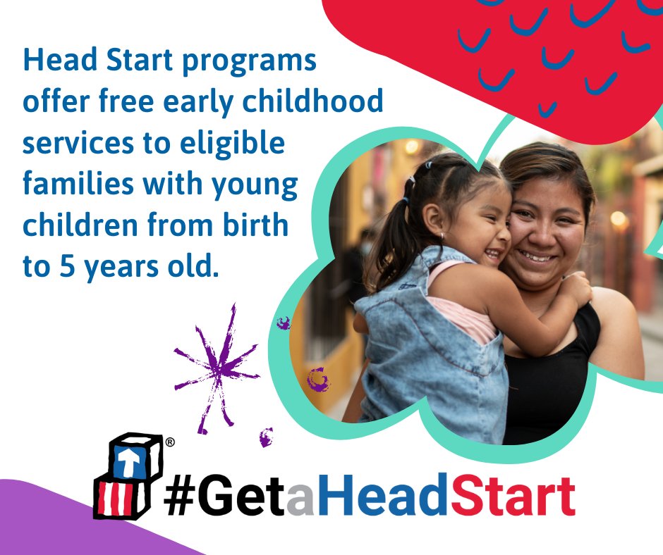 HeadStartgov's tweet image. The #GetaHeadStart recruitment resources are designed to help your program reach more families!

Increase your Head Start program’s visibility with our flyers and brochures, and spread the word about the benefits of Head Start services.