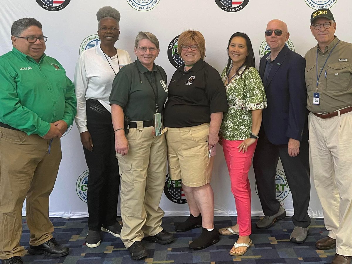 Montgomery County CERT is at the National CERT Conference! #mococert #nationalcertassociation