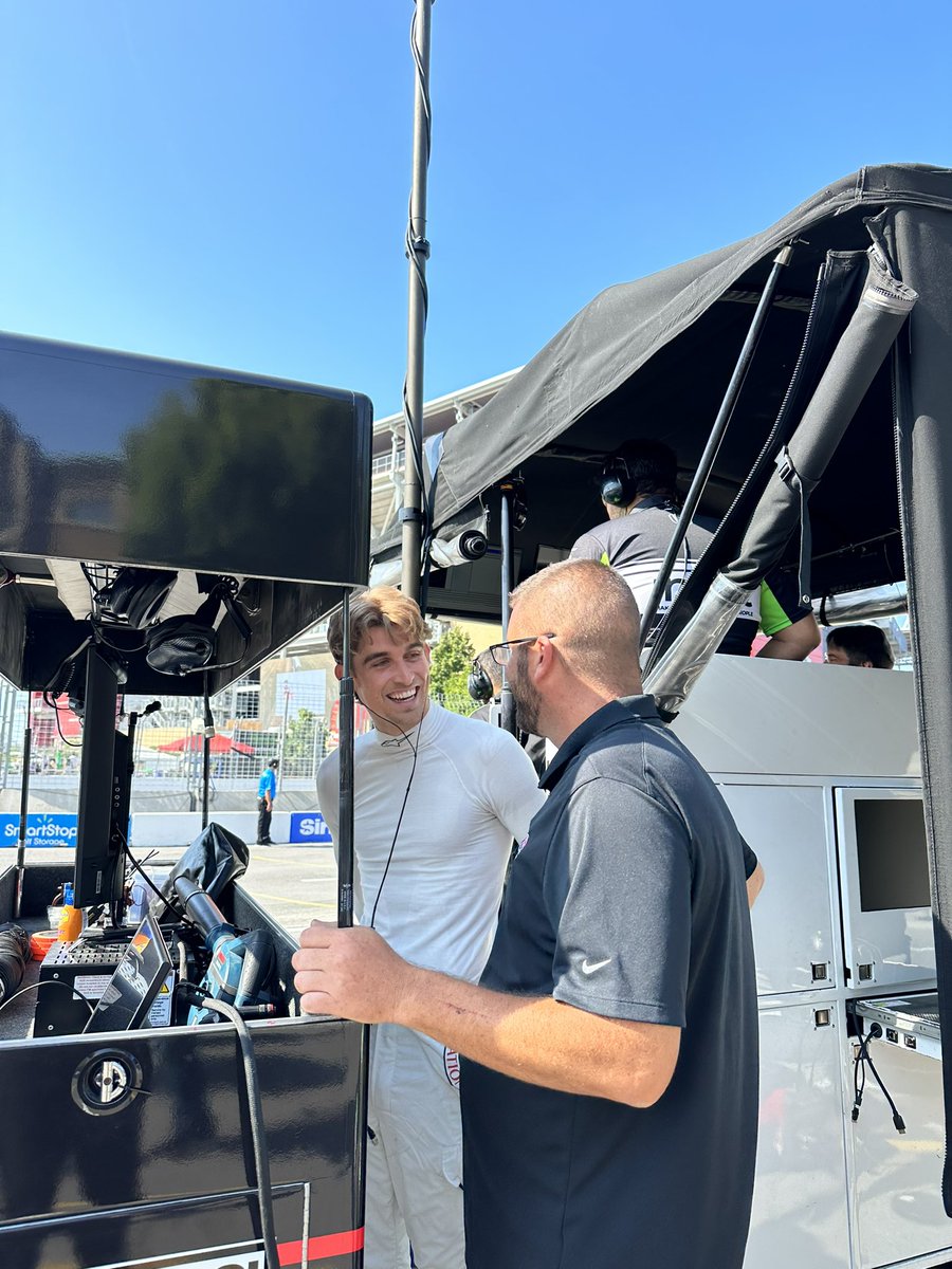 Hunter McElrea (@huntermcelrea) on Twitter photo Shoutout to Billy from <a href="/MPGMotorsports/">Mpgmotorsports</a> for being on my stand/radio all weekend and helping me through my first <a href="/IndyCar/">NTT INDYCAR SERIES</a> race.
Lucky to have you in my corner mate. Everyone go follow MPG š
#INDYCAR Shoutout to Billy from <a href="/MPGMotorsports/">Mpgmotorsports</a> for being on my stand/radio all weekend and helping me through my first <a href="/IndyCar/">NTT INDYCAR SERIES</a> race.
Lucky to have you in my corner mate. Everyone go follow MPG š
#INDYCAR