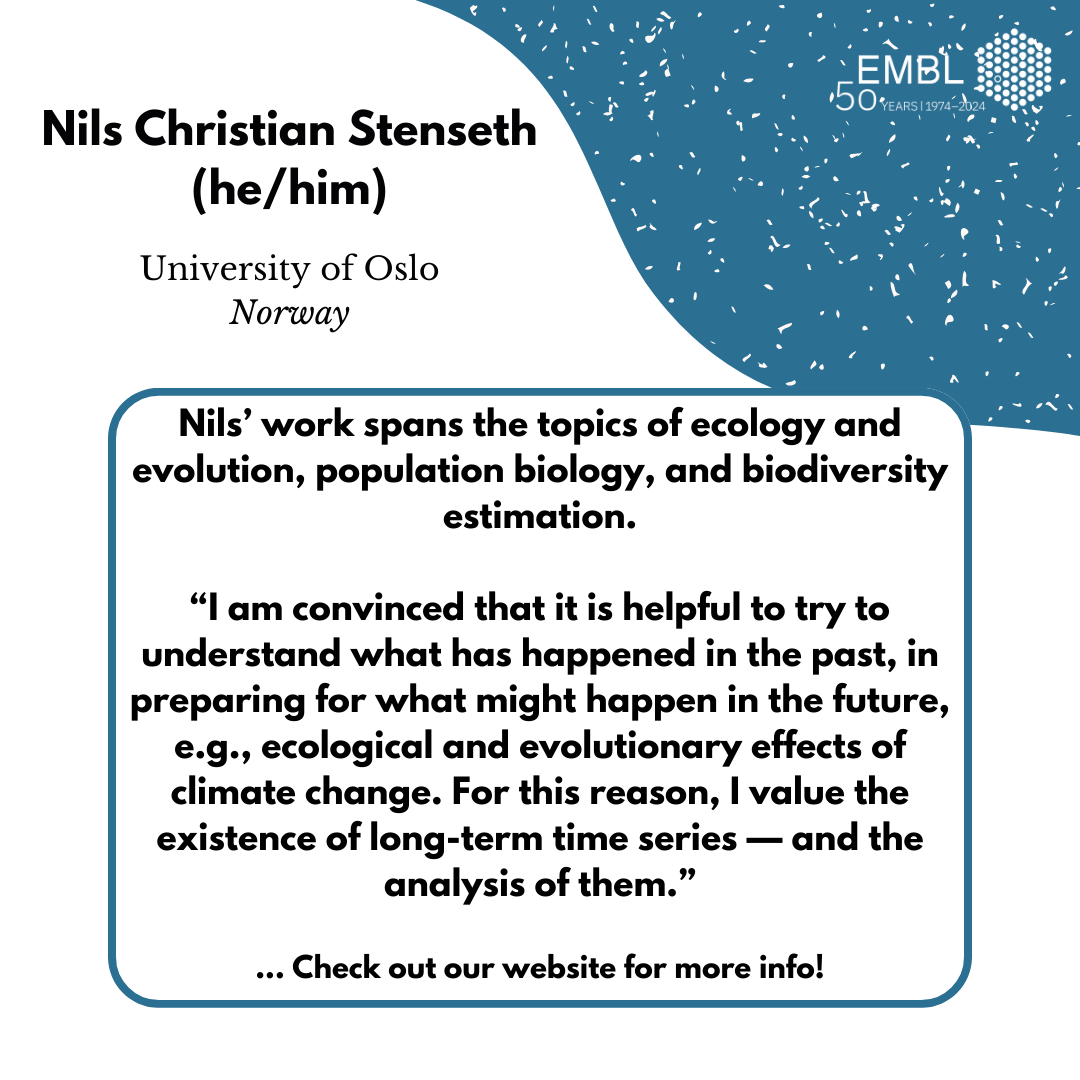 EMBLPhDSymp's tweet photo. Discover #biologyoutsidethebox with our keynote speaker, Nils Christian Stenseth!
All students welcome!

📍4-6 Dec, EMBL Heidelberg
Registration now open ✅ https://t.co/oBEtig9dus

#emblphdsymposium #phdsymposium @EMBLEvents https://t.co/NntTGVHU7J