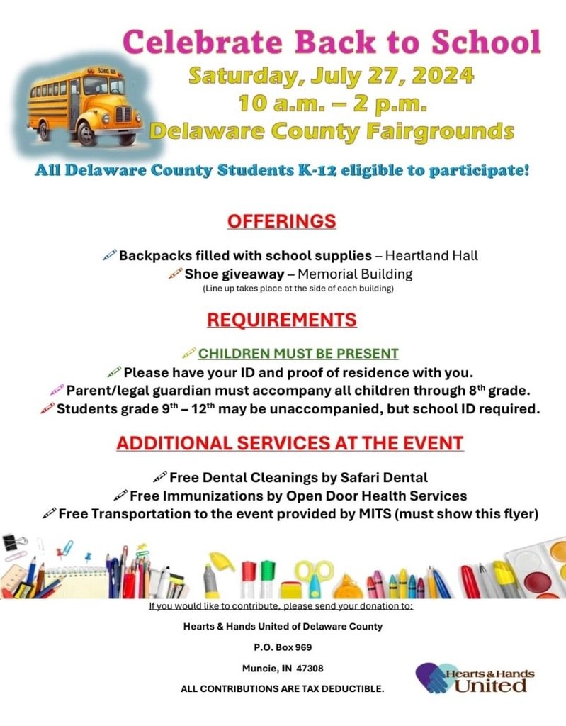 DCS_Broncos's tweet photo. Annual Backpack and Shoe Giveaway... https://t.co/zpanKEHbwt