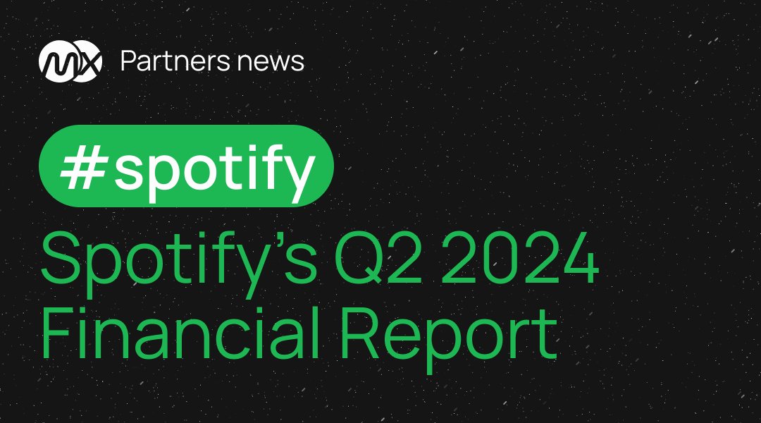 SundesireMedia's tweet photo. #Spotify's Q2 2024 #FinancialReport

Spotify has released its financial results for the second quarter of 2024, highlighted by a record operating profit of €266 million. However, the company fell short of analysts' forecasts for monthly active users (MAU) growth. https://t.co/iK0dX3SHVI