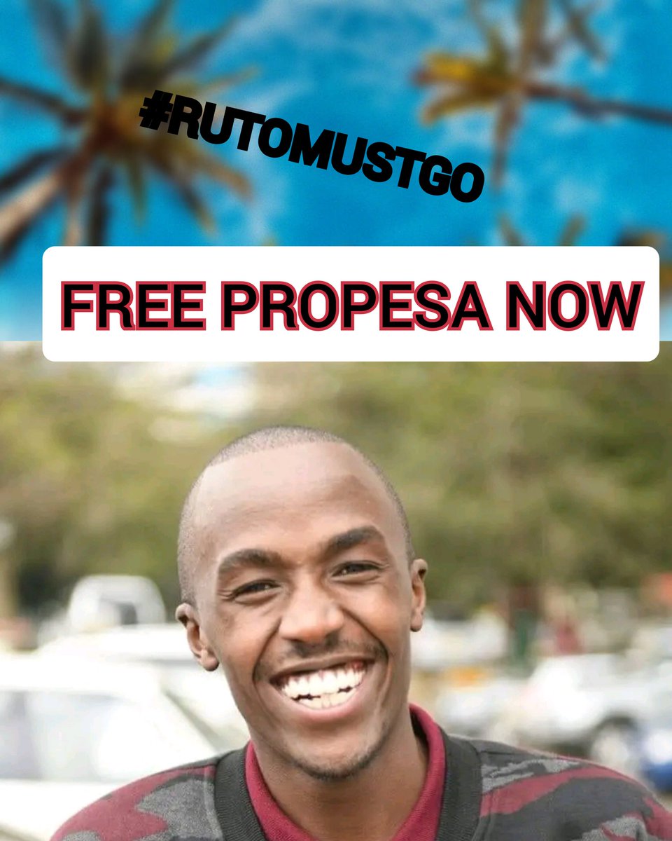 KareoMagzy's tweet photo. Free #Propesa NOW
#rutomustgo
#occupyJKIA https://t.co/54EJ57v81T