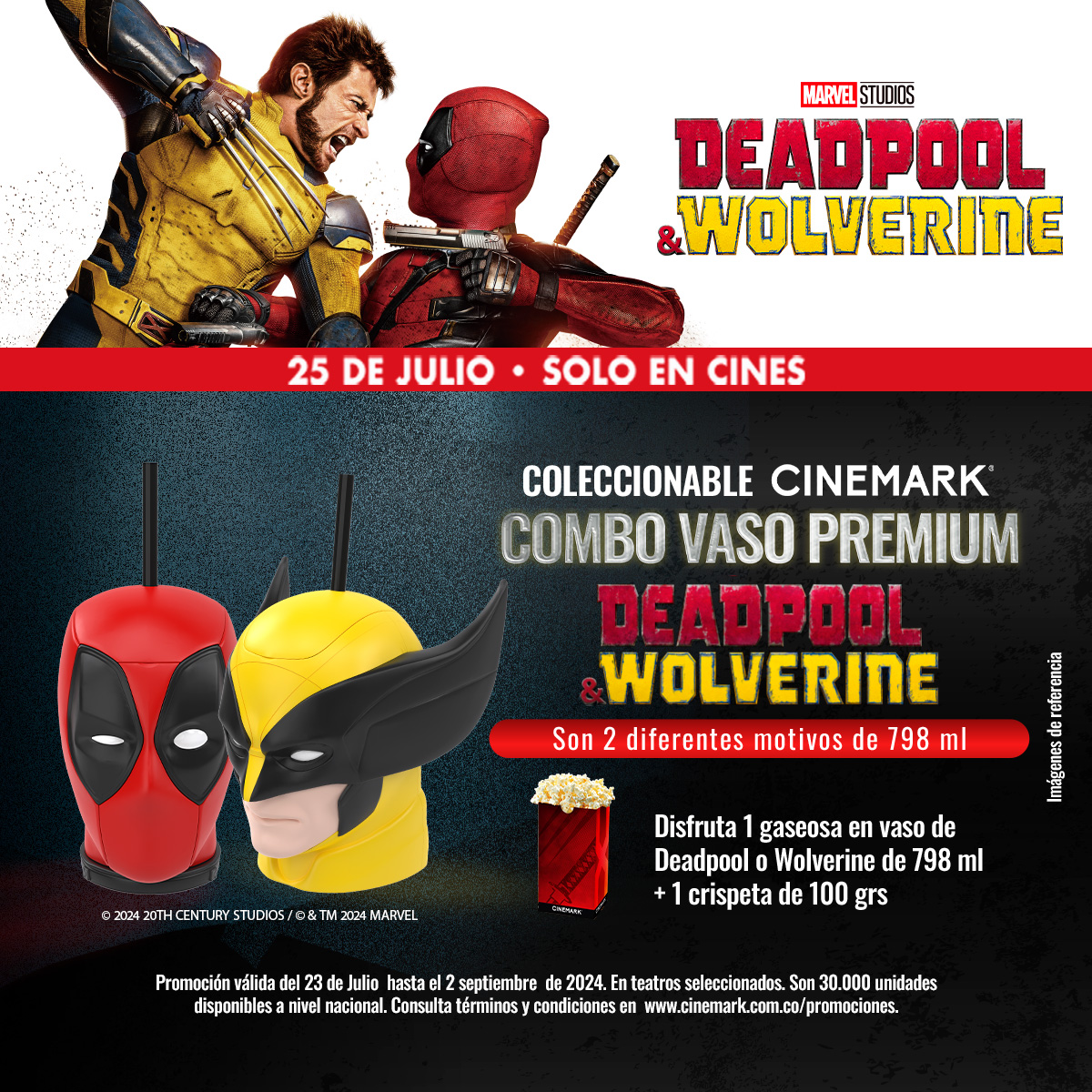 Cinemark Colombia tweet media