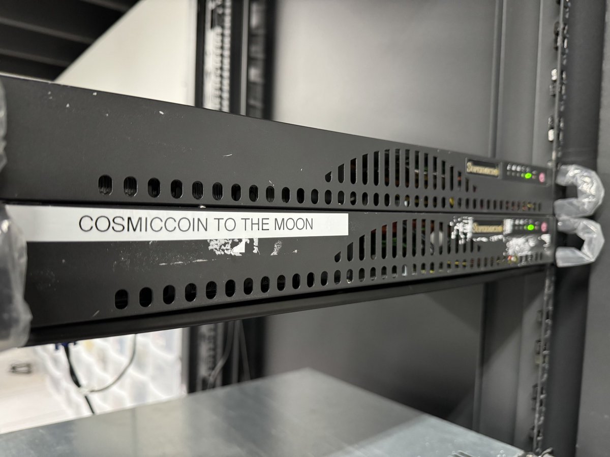 TheCosmicPost's tweet photo. Been told Cosmic has been upgrading servers. 

Getting ready for release ✅

Apple via Discord📩: https://t.co/U4pJ03KXh1