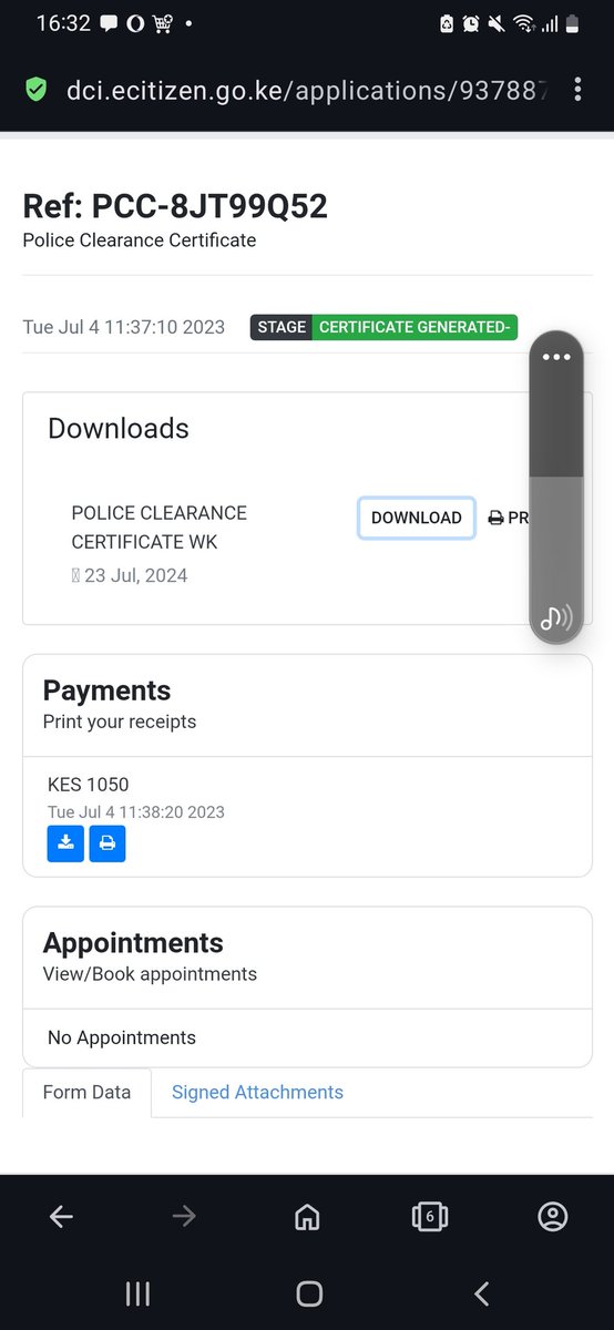 TKuchio's tweet photo. Why #RutoMustGo? I applied for a Police Clearance Certificate last year that I needed for a job application. I got it today. Government services are not for the people. https://t.co/E3OALXSLBg