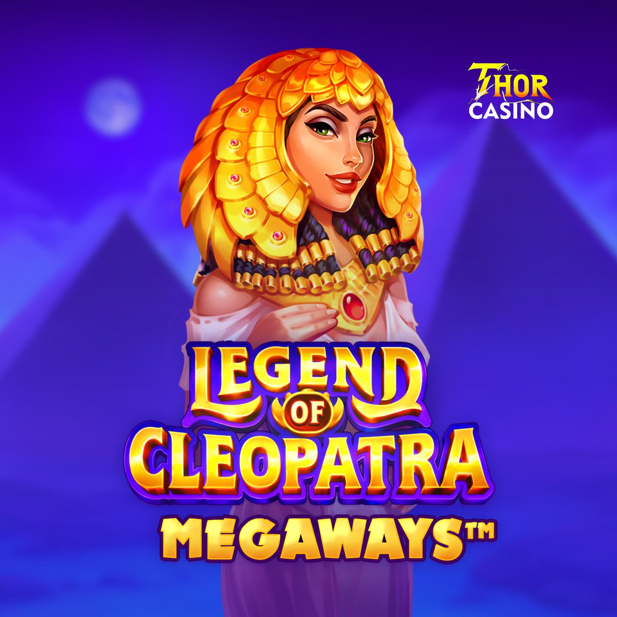 ThorCasino's tweet photo. Step into Cleopatra’s world! 🌟 Dive into Playson’s Legend of Cleopatra Megaways and discover the treasures of Ancient Egypt. Ready for a thrilling spin? 🎰💰👑 

#Cleopatra #Megaways #SlotsMagic #Casino #Gaming #Jackpot #AncientEgypt #Playson https://t.co/rPALjNlYvp