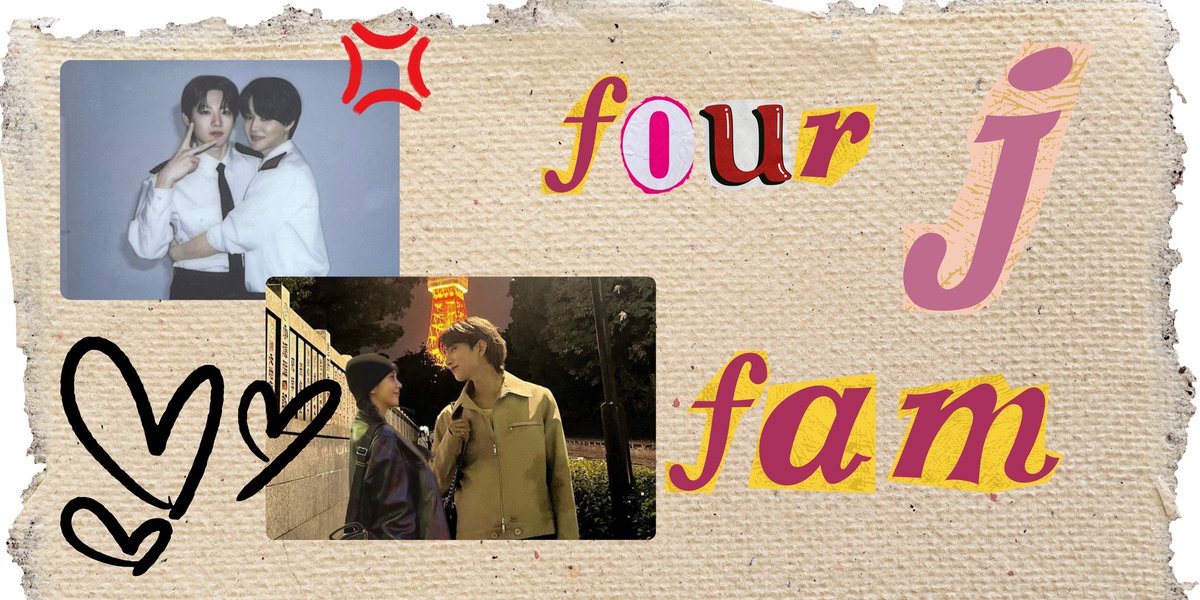 my_doyyie's tweet photo. Jikyu au as twins with jisoo joshua

— Four J fams

"reminder kalau kalian bawa jodoh nama depannya harus huruf J"
@/my_doyyie https://t.co/dJONotKLDv