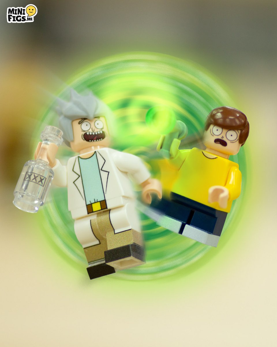 Aah jeez! These two have been really popular this week! Have you been watching the new series?

Check 'em out here: minifigs.me/brick-and-shor…

#rickandmorty #customminifigs