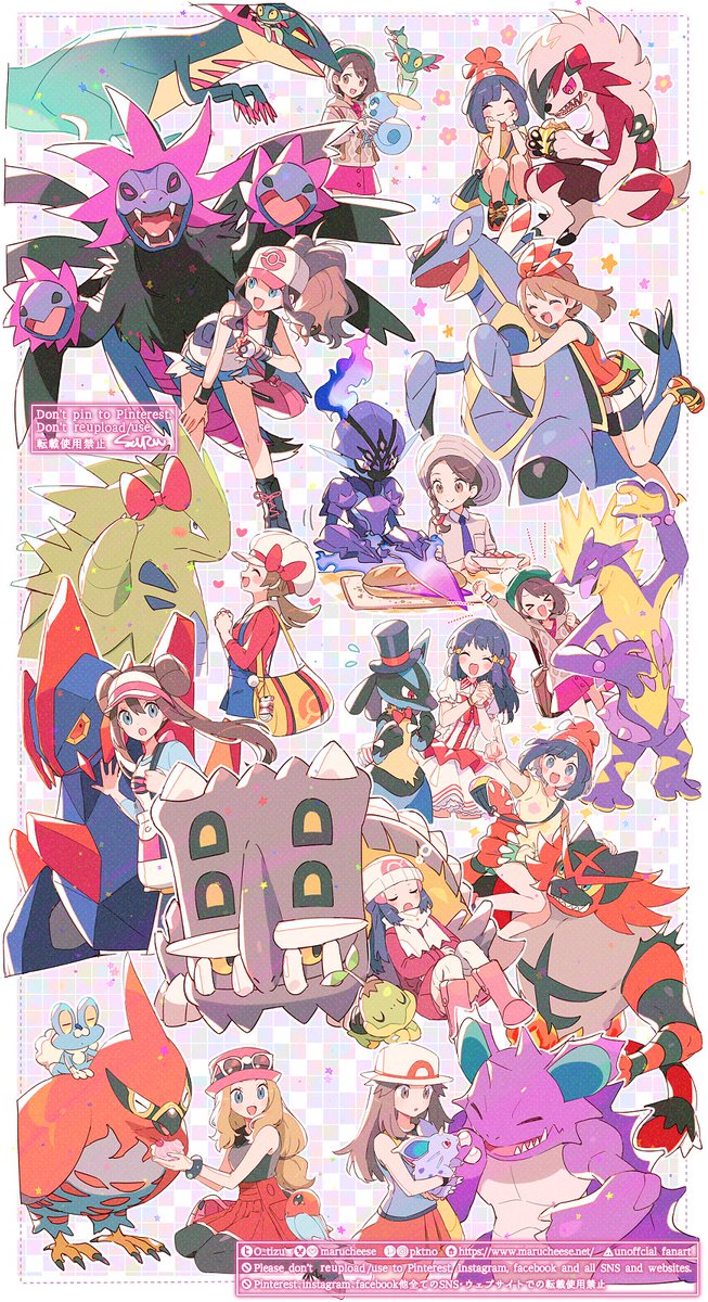 O_tizu's tweet photo. 少年＋きれいかわいいポケ　女の子＋でかいつよいポケ　好き https://t.co/w2zvajAINK