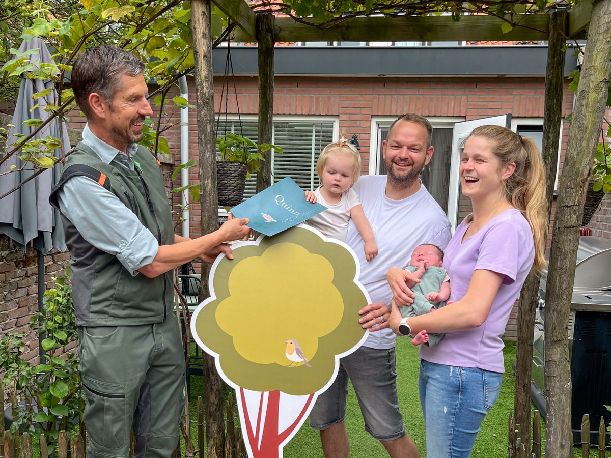 Op 21/7 werd Staatsbosbeheer 125. Daarom schenkt Staatsbosbeheer 125 bomen aan baby's die op of vlak na die dag geboren zijn. We  planten die bomen samen met de ouders in één van de geboortebossen verspreid over het land. Kijk voor meer informatie op geboortebos.nl