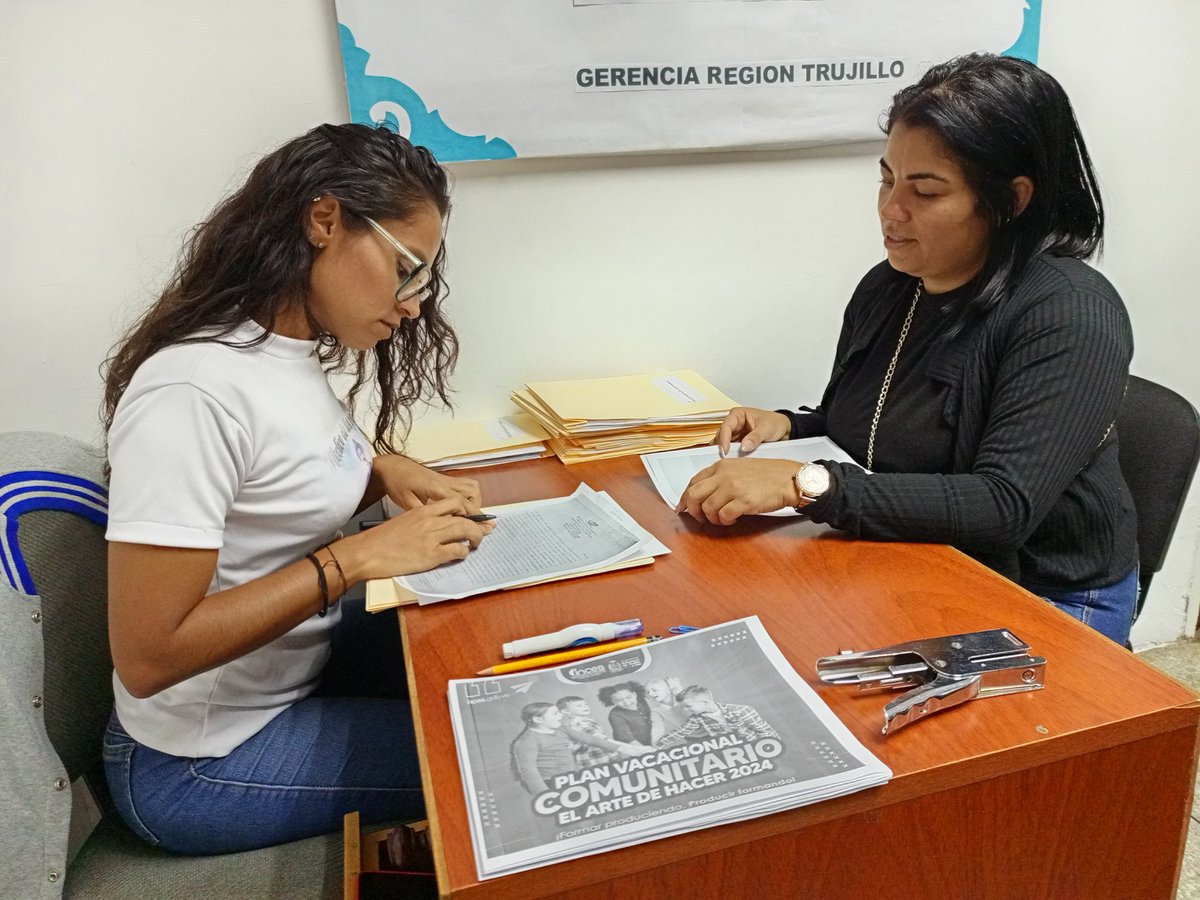 _IncesTrujillo_'s tweet photo. El Instituto Nacional de Capacitación y Educación Socialista (Inces) de la región de Trujillo, en articulación con la Gobernación del estado, lleva a cabo el proceso de inscripción para el Plan Vacacional “El Arte de Hacer 2024”. https://t.co/nKU68P79AE