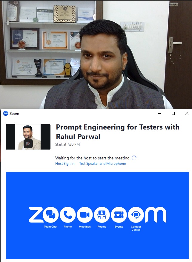 parwalrahul's tweet photo. Ready to kick off the webinar in 20 minutes ๐
See you there!
Loving the #buzz about the event already โค
The final registration link (also for recording): https://t.co/PEVwQXfxHa
Thanks to #ShiftSync & @Tricentis for organizing this one! https://t.co/gcb0PzDuLf