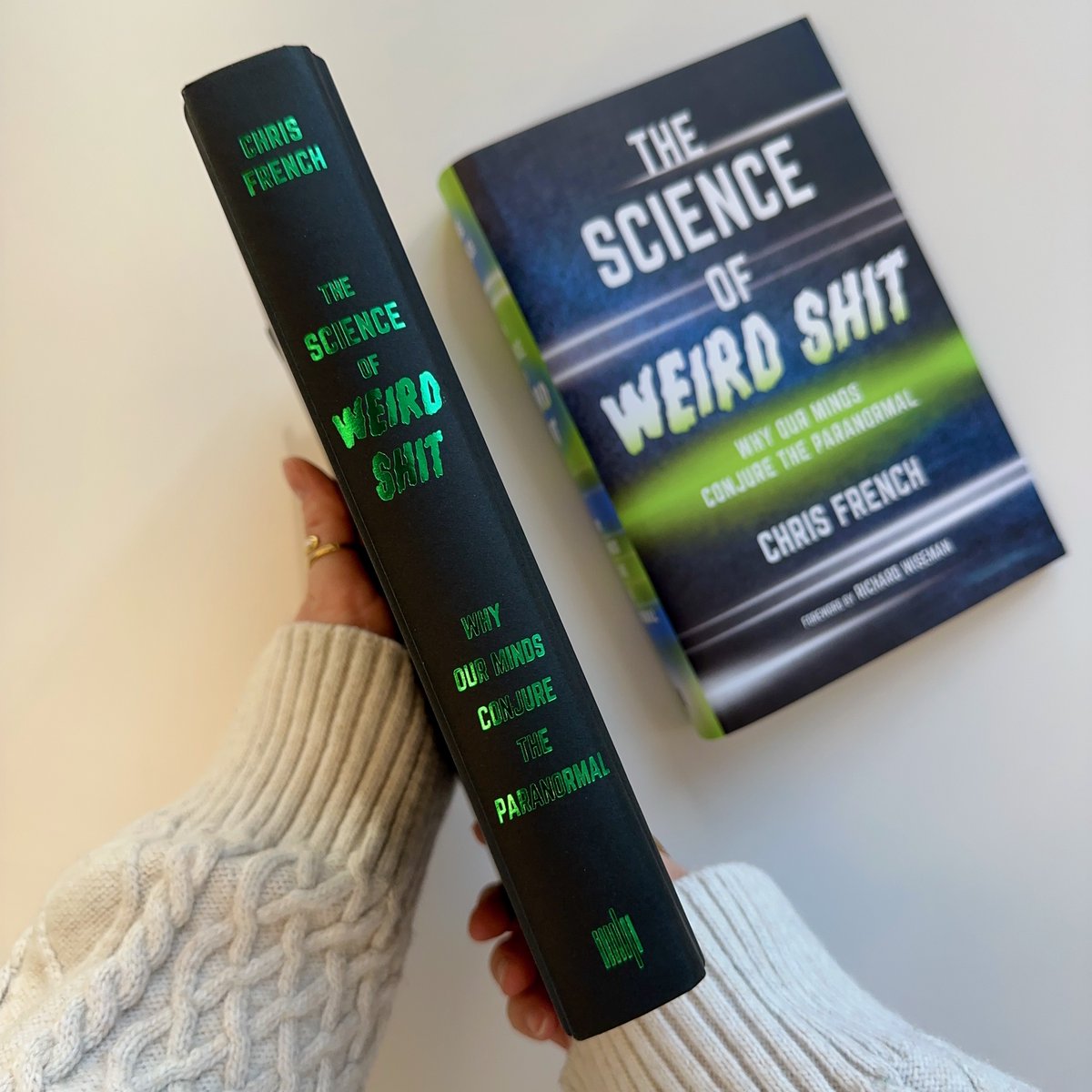 mitpress's tweet photo. Our success as a species depends on our ability to spot meaningful patterns, but this can lead us to believe some "weird shit." Join a fun talk with @chriscfrench on August 19th to learn what our poor appreciation of randomness really means @ShefHumanists: https://t.co/PJtCFd5Dcv https://t.co/e6P2HXpX49