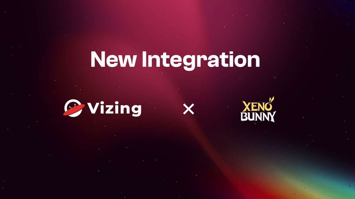 Vizing (@vizing_l2) on Twitter photo ๐ช New Integration Alert ๐ช
๐ฐ We're thrilled to announce our partnership with <a href="/XenobunnyX/">XenoBunnyโก๏ธTransitioning๐ฐ</a>, a revolutionary project merging DeFi features into an Omnichain AI strategy game.
๐ฎ Players can stake their LAND into corresponding map contracts, mine valuable resources, craft ๐ช New Integration Alert ๐ช
๐ฐ We're thrilled to announce our partnership with <a href="/XenobunnyX/">XenoBunnyโก๏ธTransitioning๐ฐ</a>, a revolutionary project merging DeFi features into an Omnichain AI strategy game.
๐ฎ Players can stake their LAND into corresponding map contracts, mine valuable resources, craft