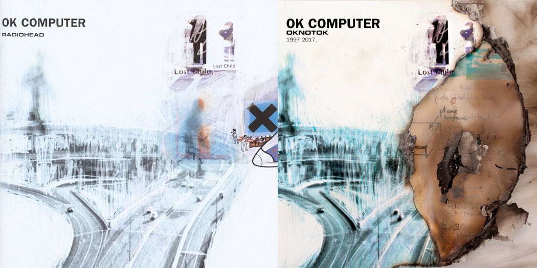 radioheadlyrics's tweet photo. Which version do you listen to the most? #radiohead #okcomputer #oknotok https://t.co/ASdbR1nMzy
