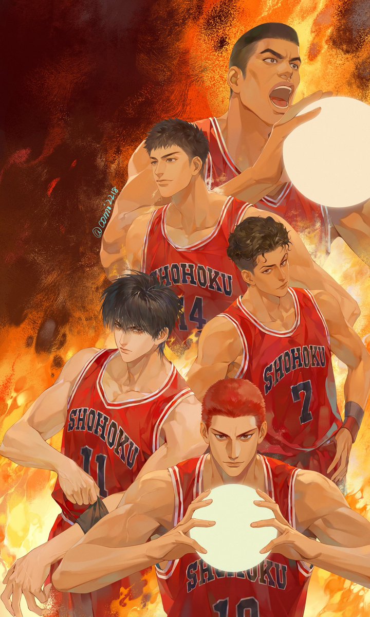 comi2218's tweet photo. #SLAMDUNK Fire. https://t.co/4FCNSQJztQ