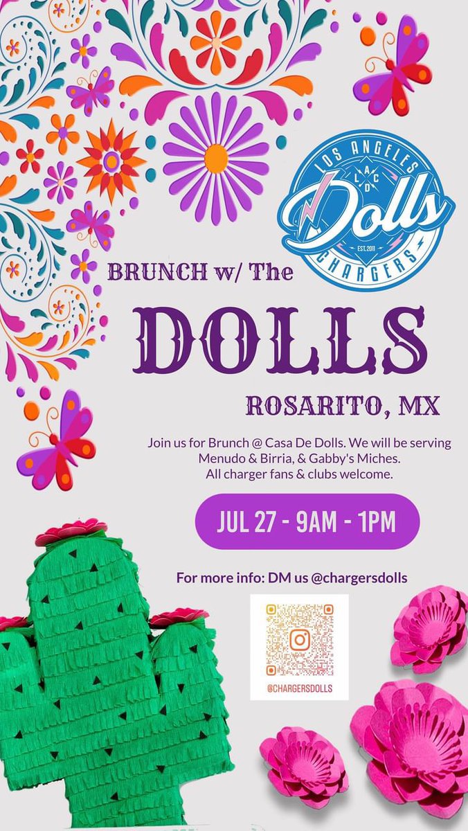 JonE_Boltpride's tweet photo. #ChargersDolls in Rosarito this weekend, for those who didn’t get tickets to ⚡️training camp. 
I’ll be there on Friday &amp; Saturday showing support #FanUnity #BoltPrideForLife ⚡️⚡️⚡️ https://t.co/vv6JZqRvDU