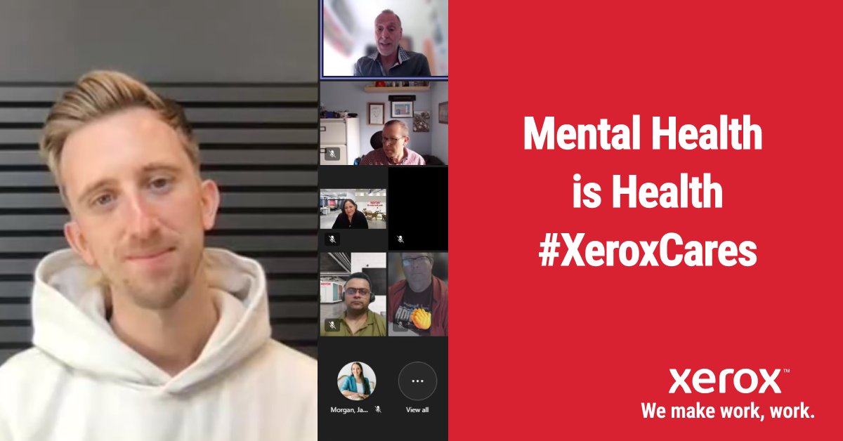 XrXapps's tweet photo. Last month, to mark Mental Health Awareness Month, we invited Paul McGregor, Founder of Every Mind at Work, to host a panel discussion to give our ERG members a chance to share their powerful personal journeys with mental health. 💚 #MentalHealth #EveryMindAtWork #XeroxCares https://t.co/JPDzbCV6Ct