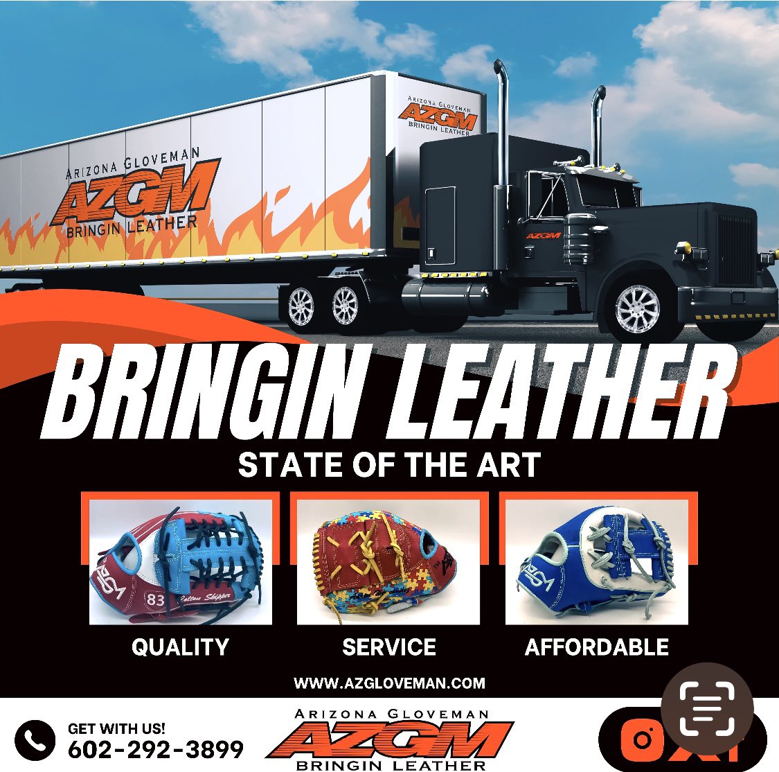 Mi gente/peeps. Top of the morning. Feeling a bit under the weather, but, we're here, hit us up for your next Unique, Custom AZGM glove. 

Cell: (602)-292-3899

Email: fred@azgloveman.com

Instagram: _guantes

Twitter (X): <a href="/bringinleather1/">Fred Fimbres</a>

Facebook: AZ Gloveman