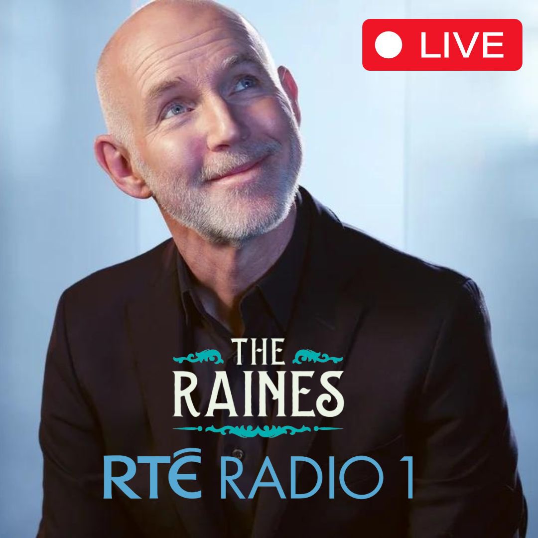 Live on <a href="/RadioRayRTE/">Ray D'Arcy Radio</a> just after 3:30pm today! 🎧 via rte.ie/radio/radio1/