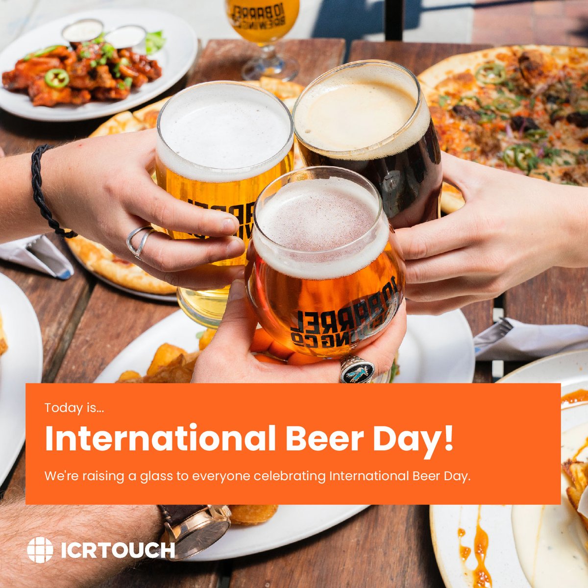 Cheers to all our Partners, customers and end-users making the most of #InternationalBeerDay today! 🍻