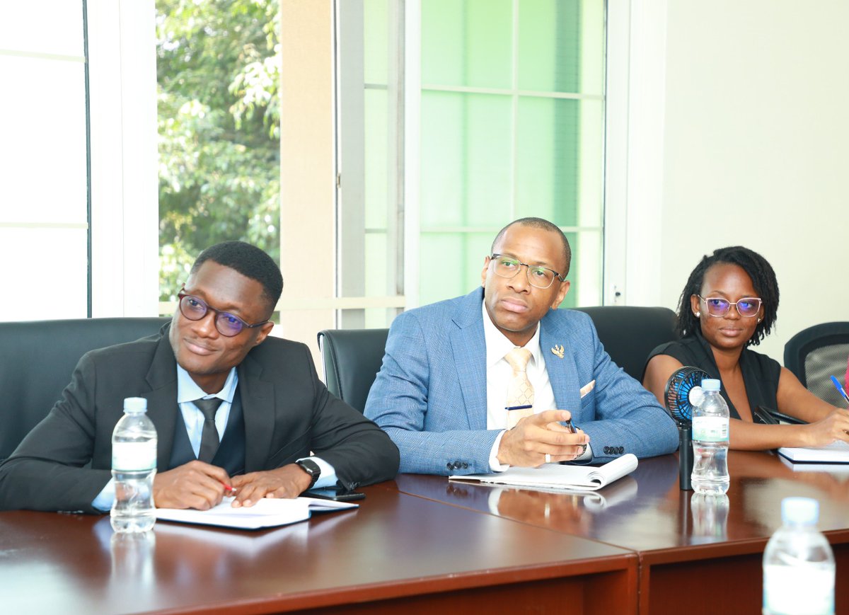 Today Tuesday the 23rd July 2024 the Secretary General of Kigali International Arbitration Centre (KIAC), Mr. Victor Mugabe received a delegation from The Garvey-Nkrumah Fellowship Program