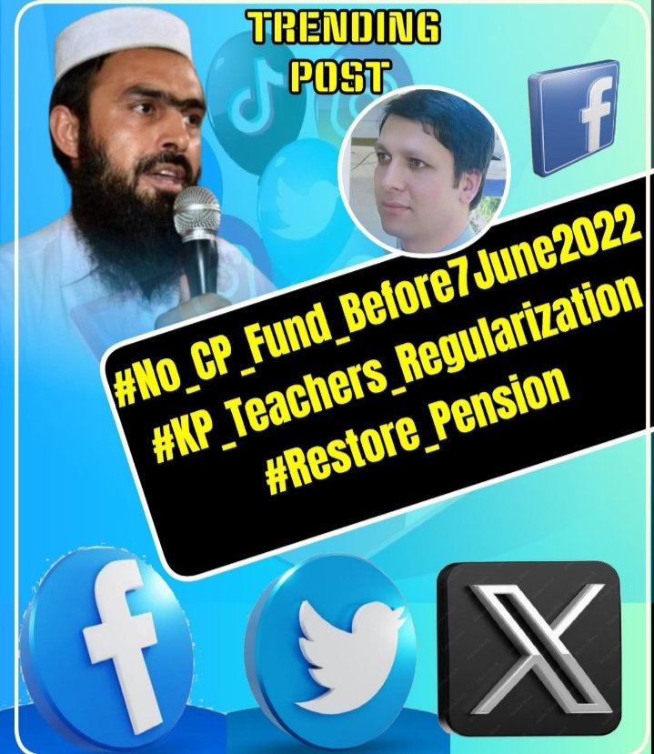 Crazy10099's tweet photo. #No_CP_Fund_Before7June2022
#KP_Teachers_Regularization
#Restore_Pension https://t.co/TjZW9l9bPT