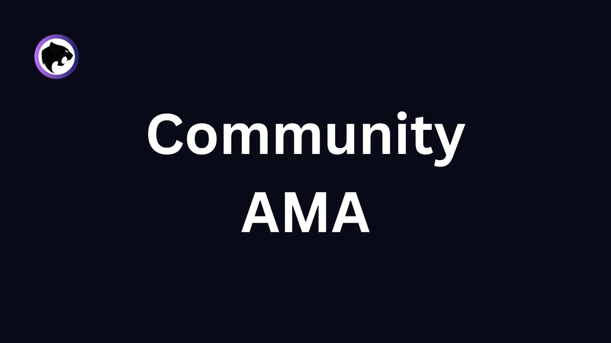 Black Panther (@blackpanther_fi) on Twitter photo Join us next week for an AMA session where we'll be dropping the alpha on our latest developments on <a href="/injective/">Injective 🥷</a> and answering all your burning questions 🫡
We can't wait to connect with you! 🤝
$BLACK X $INJ Join us next week for an AMA session where we'll be dropping the alpha on our latest developments on <a href="/injective/">Injective 🥷</a> and answering all your burning questions 🫡
We can't wait to connect with you! 🤝
$BLACK X $INJ