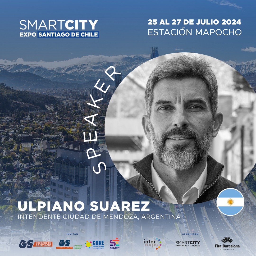 Llega a Santiago de Chile la Smart City Expo y se realizará del 25 al 27 de julio en el Centro Cultural Estación Mapocho.