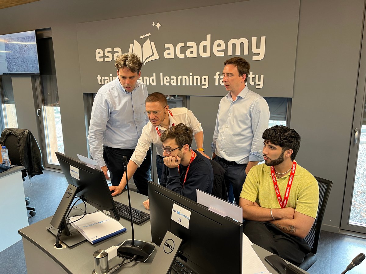 ESA__Education's tweet photo. 🛰️🌍 After an exciting week of analysing #satellite images from various Earth-orbiting satellites, ESA Earth Observation Remote Sensing Workshop 2024 ended successfully last Friday!  🎉 ✨

👩‍💻 🧑‍💻 Throughout the week, a talented group of brilliant #students learned how invaluable satellite observations are for supporting human development and monitoring Earth’s environment, even in the most remote regions! 🗺️🍃

🌐📊 The last day of the workshop was dedicated to data fusion. This consisted of bringing together all the knowledge from the different observation techniques they had gained during the week to perform a comprehensive analysis of a specific area of the Earth. The students applied this technique to a place in French Guyana 🔍📷

🎊 The participants returned home with many amazing memories and new skills, more than ever ready to deepen their understanding of Earth Observation and consider a career in this incredible field. 🌍 🚀 🛰️

#ESA #ESAAcademy #EarthObservation
