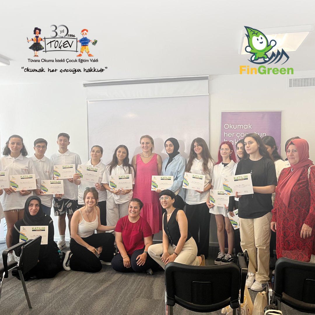 qnetturkiyee's tweet image. TOÇEV ile FinGreen projesi kapsamında bu kez de öğrencilerin desteklenmesi ve güçlenmesi için önemli bir iş birliğine adım attık. 📷📷

@tocev 

#QNET #FinGreen #TOÇEV #FinansalOkuryazarlık