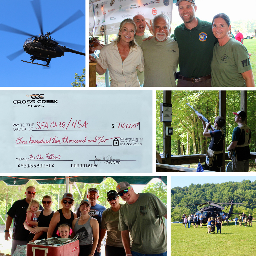 ThriveCreative's tweet photo. Our Thrive team was honored to work with Cross Creek Clays on another successful event at their beautiful facility. It was all hands on deck for our design, marketing and web team for the 6th Annual Night Stalker &amp; Legion Fundraiser.

More here »
https://t.co/RoQrZjRAIA https://t.co/UOS1bRirSv
