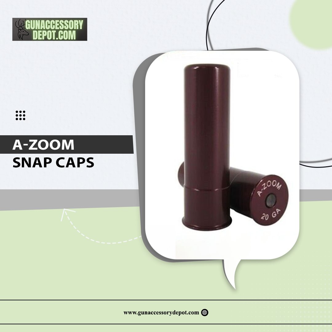 DepotGun's tweet image. Training became safer and more effective with A-Zoom Snap Caps from Gun Accessory Depot. These snap caps are a must-have for every shooter, perfect for dry fire practice and safe loading drills. 

 bit.ly/45hVgfi 

#AZoomSnapCaps #DryFirePractice #GunTraining