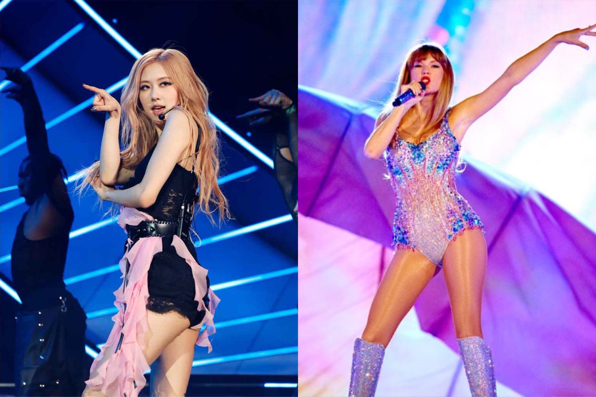 samboykitty's tweet photo. BLACKPINK’s Rosé and Taylor Swift being each others biggest fans.
— a thread✧ https://t.co/BaaMwPipRx