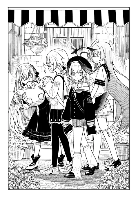 補習授業部の休日 #ブルアカ 