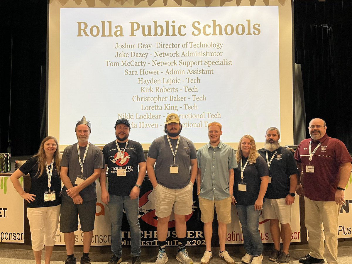 MidwestTechTalk's tweet image. Congrats Rolla Public Schools! They took first place in the Excellence Awards! #MidwestTechTalk2024